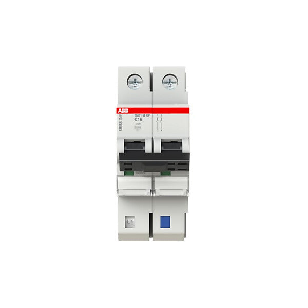 ABB Leitungsschutzschalter 16A C 2p (1p+N) S401M-C16NP